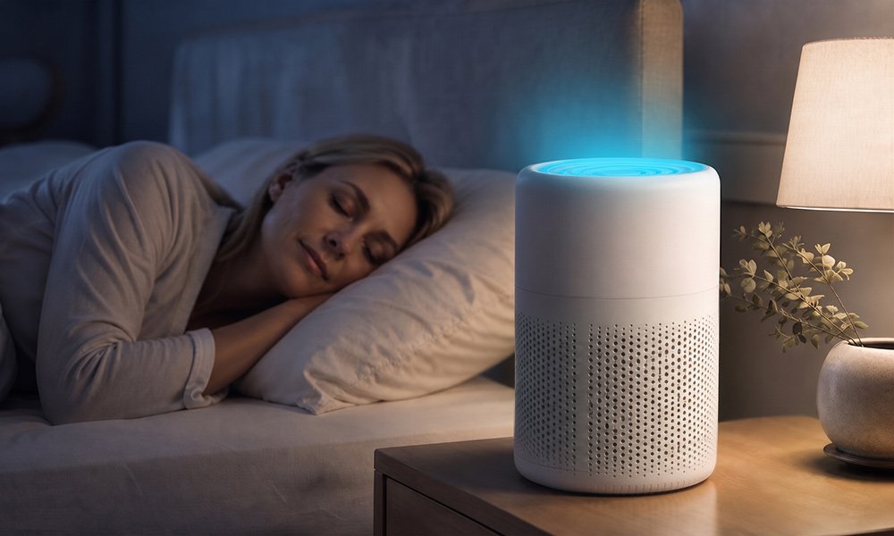 Coolizi PureAir Pro in a home setting